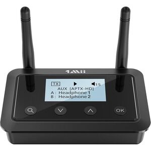 1Mii B03 Bluetooth 5.3 Adapter Transmitter Receiver TV Home Stereo Long Range